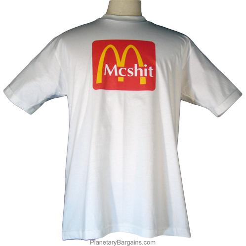 McShit T-Shirt Funny Parody